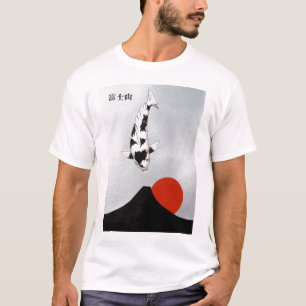 Mt Fuji Sunset Utsuri Mono T-shirt