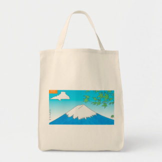 Mt Fuji Tote Bag Tygkasse