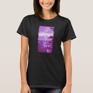 Mt Fuji Vaporwave Aesthetic japji Otaku J T Shirt
