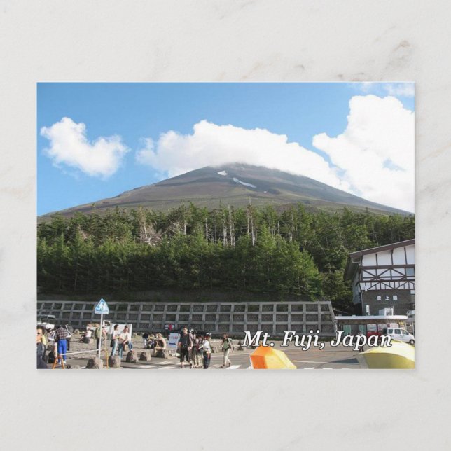 Mt Fuji Vykort (Framsida)