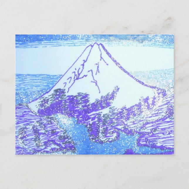 Mt. Fuji Vykort (Framsida)