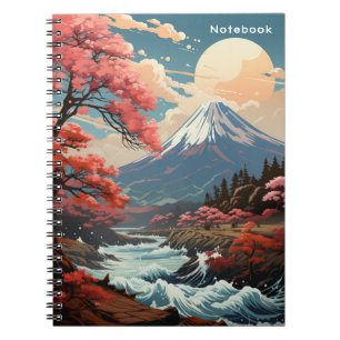 Mt Fuji Zen Notebook Anteckningsbok