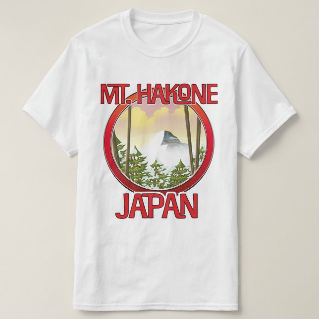 Mt. Hakone Japan T Shirt (Design framsida)