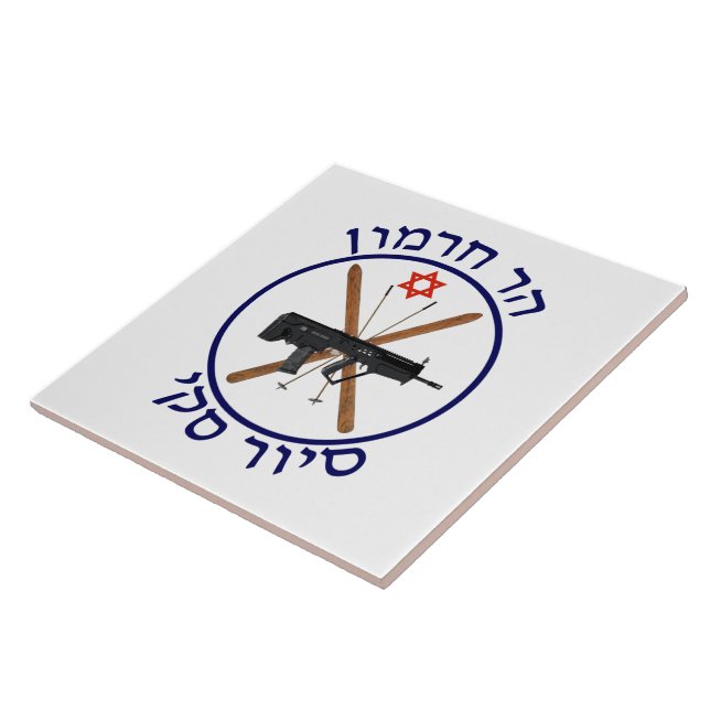 Mt. Hermon Ski Patrol Kakelplatta (Sidan)