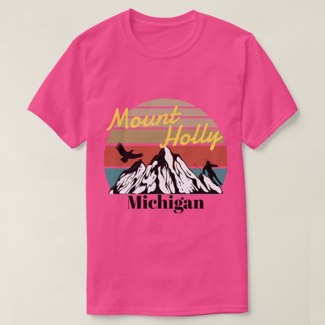 Mt Holly ski Michigan T Shirt (Design framsida)