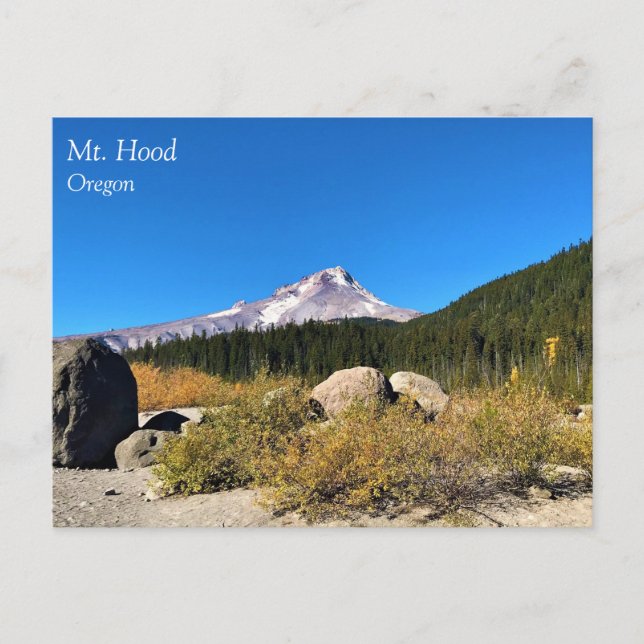 Mt. Hood, Oregon vykort (Framsida)