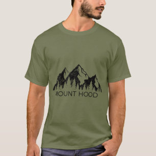 Mt    HoodMount Huva National Forest Oregon Gift T Shirt