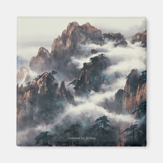 MT. HUANG SHAN MAGNET (Framsidan)