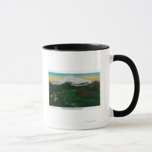 Mt. Huva från den sandiga floden, ORMt. Huva, Mugg