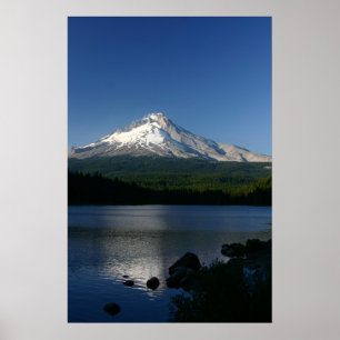 Mt. Huva från Trillium sjön Poster