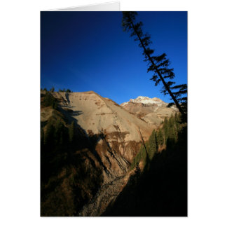 Mt. Huva genom Zig Zag Canyon Hälsningskort