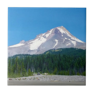 Mt. Huva i Sommaren, Oregon Kakelplatta