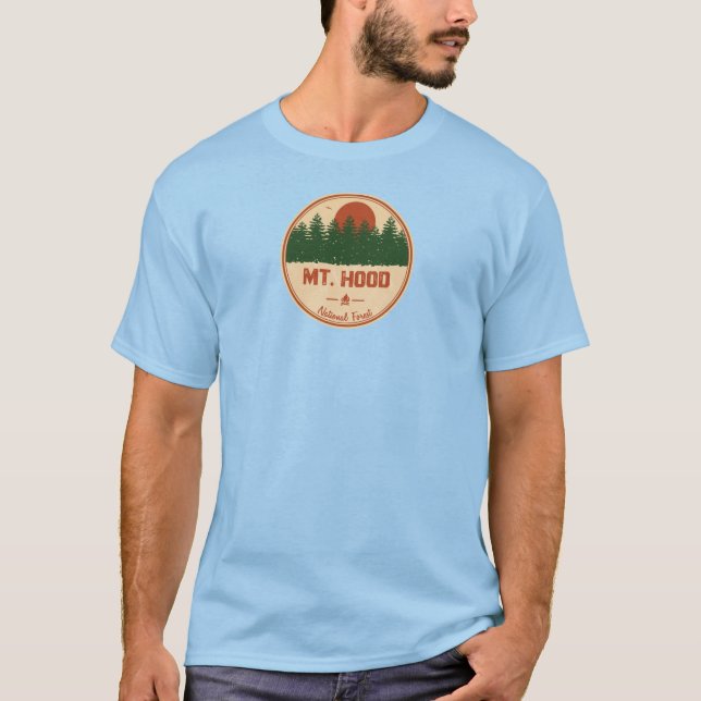 Mt. Huva National Forest T Shirt (Framsida)