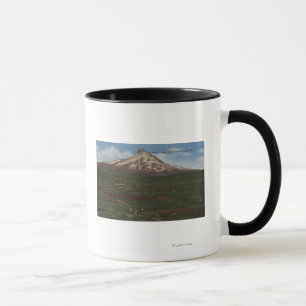 Mt. Huva, Oregon - Bergsvisning från Huva 2 Mugg