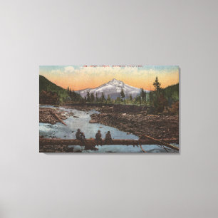 Mt. Huva Oregon Canvastryck