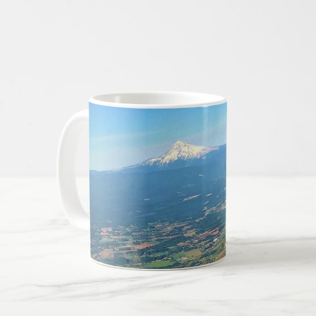 Mt. Huva, Oregon Kaffemugg (Framsida vänster)