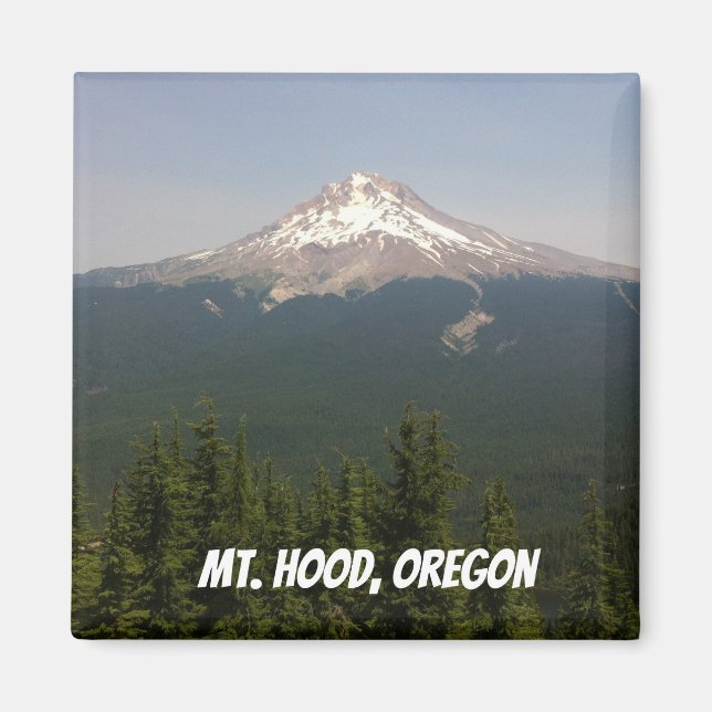 Mt Huva, Oregon Magnet (Framsidan)