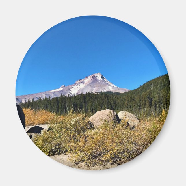 Mt. Huva, Oregon Magnet (Framsidan)