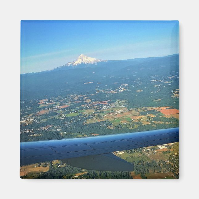 Mt. Huva, Oregon Magnet (Framsidan)