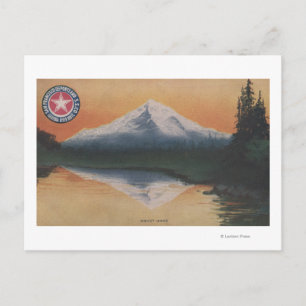 Mt. Huva, Oregon - San Francisco till Portland Vykort