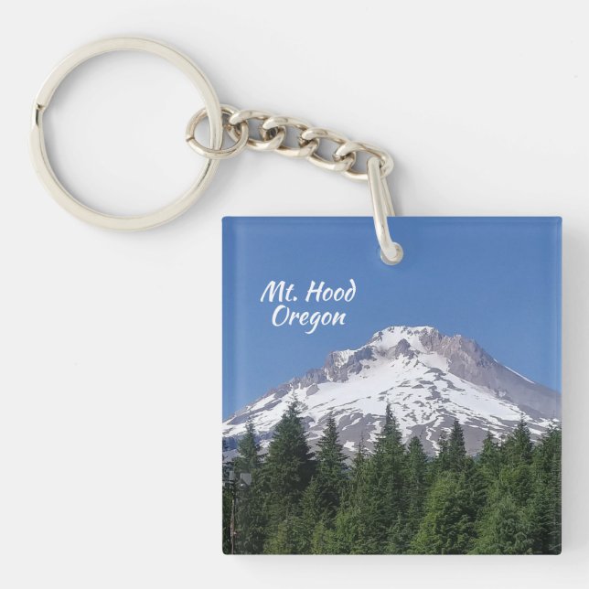 Mt. Huva Oregon Ski Bowl Keychain (Framsidan)