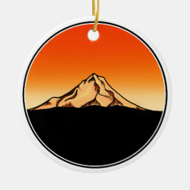 Mt Huva-ornament Julgransprydnad Keramik