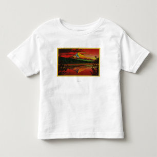 Mt. Huva på soluppgången från den borttappada Tee Shirt