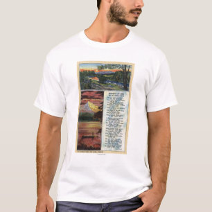 Mt. Huvan från den borttappada sjön beskådar T Shirt