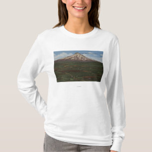 Mt. Huvan Oregon - beskåda av berg från huva 2 Tee