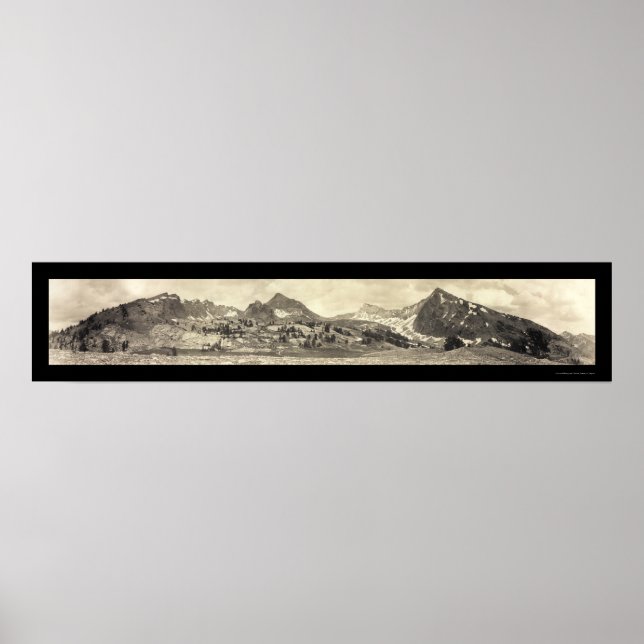 Mt Hyndman ID Photo 1911 Poster (Framsidan)