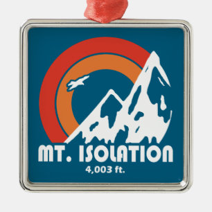Mt. Isolation New Hampshire Sun Eagle Julgransprydnad Metall