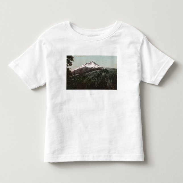 Mt. Jefferson, det Oregon berg beskådar Tröja (Framsida)