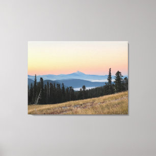 Mt Jefferson sunrise Canvastryck