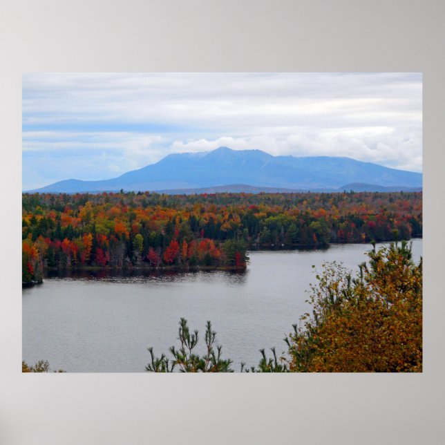 Mt. Katahdin Poster i slutet (Framsidan)