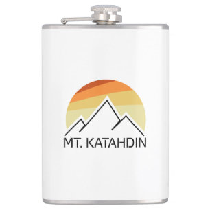 Mt. Katahdin Retro Fickplunta