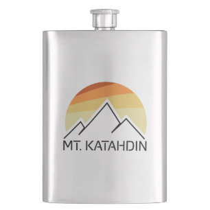 Mt. Katahdin Retro Fickplunta