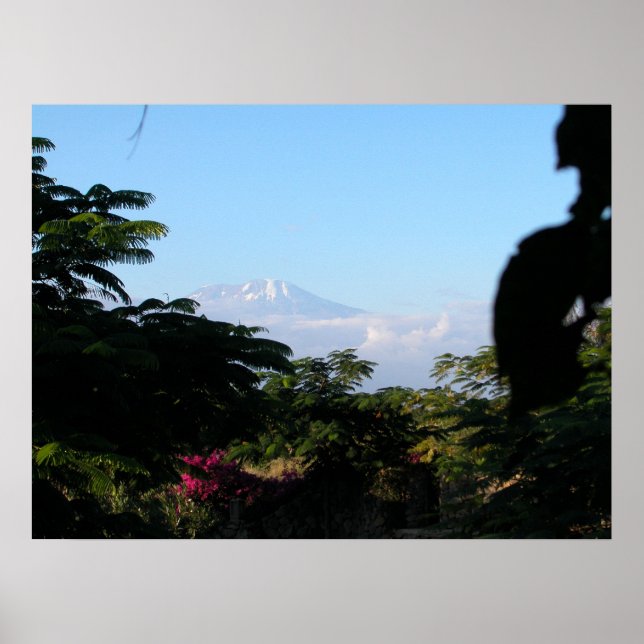 Mt. Kilimanjaro Poster (Framsidan)