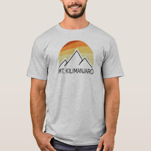 Mt. Kilimanjaro Retro T Shirt