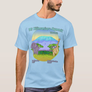 Mt Kilimanjaro Toppmöte, Shirt Version 2 T Shirt