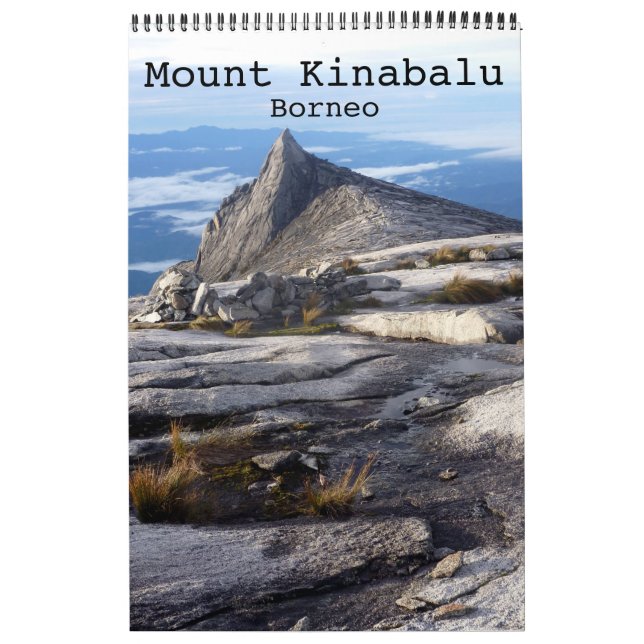 Mt Kinabalu Borneo Kalender (Omslag)