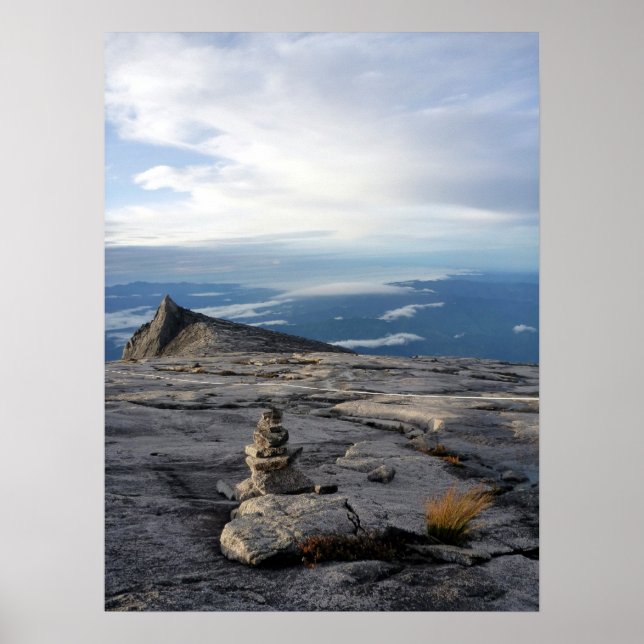 Mt Kinabalu högsta Poster (Framsidan)
