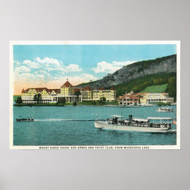 Mt Kineo House, Annex I och Yacht Klubb Poster (Framsidan)