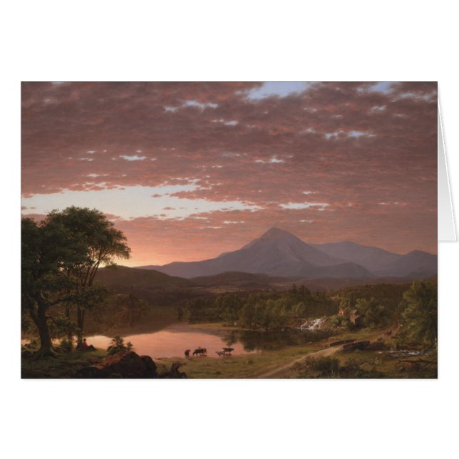 Mt. Ktaadn Hälsningskort (Framsidan Horizontal)