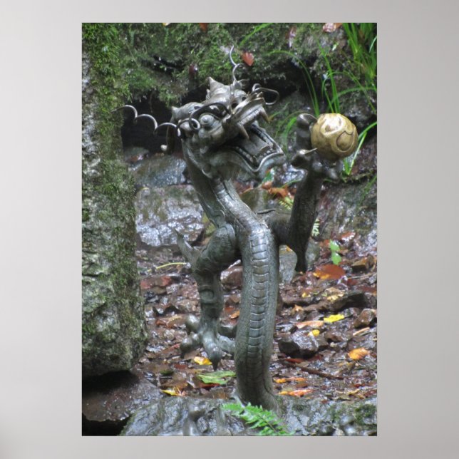 Mt. Kurama Dragon Poster (Framsidan)