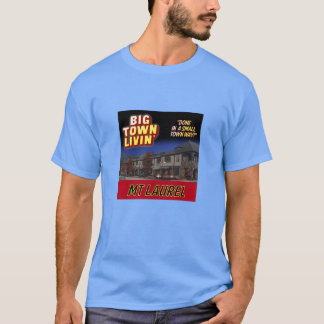 MT Laurel Alabama Storstadsliv Småstadsväg T Shirt