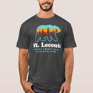 Mt Leconte Underbar Smoky Mountains Bear T Shirt