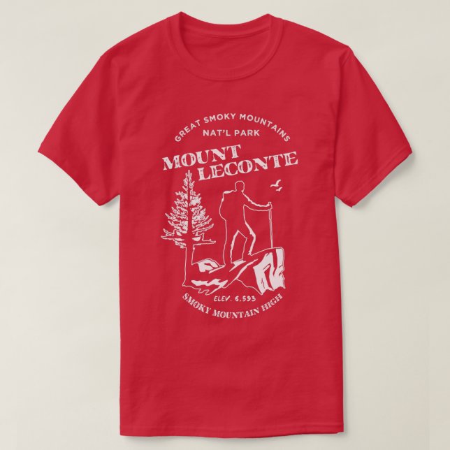 Mt Leconte Underbar Smoky Mountains Classic T Shirt (Design framsida)