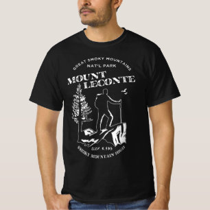 Mt Leconte Underbara rökiga berg T Shirt