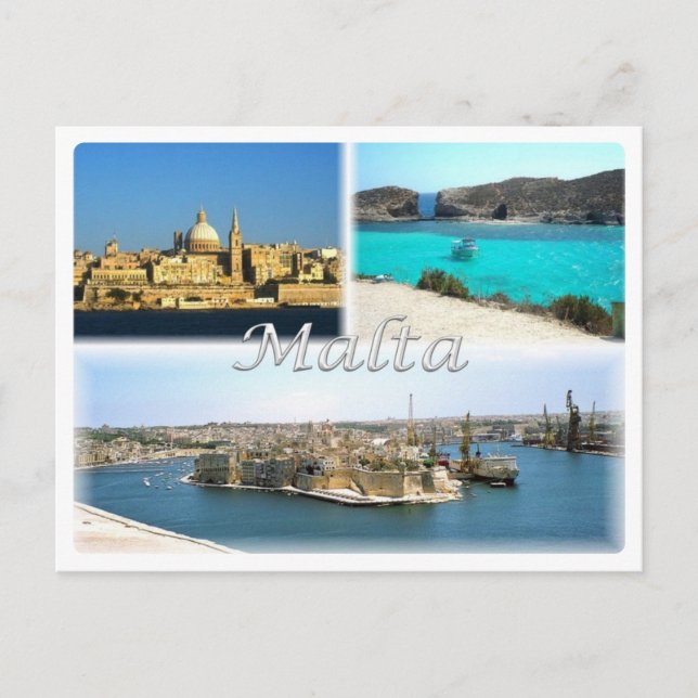 MT Malta - Vykort (Framsida)