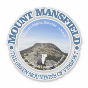 Mt Mansfield Klistermärken